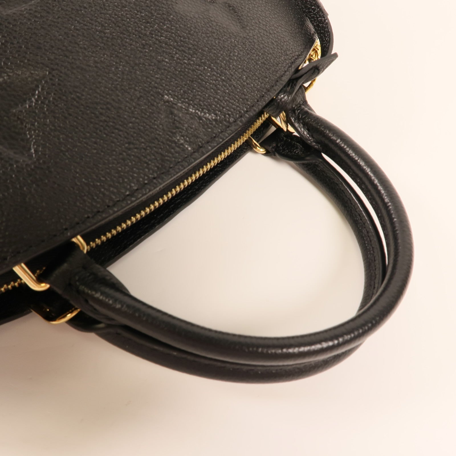 LOUIS VUITTON Monogram Empreinte Petit Palais金扣手挽肩背兩用袋