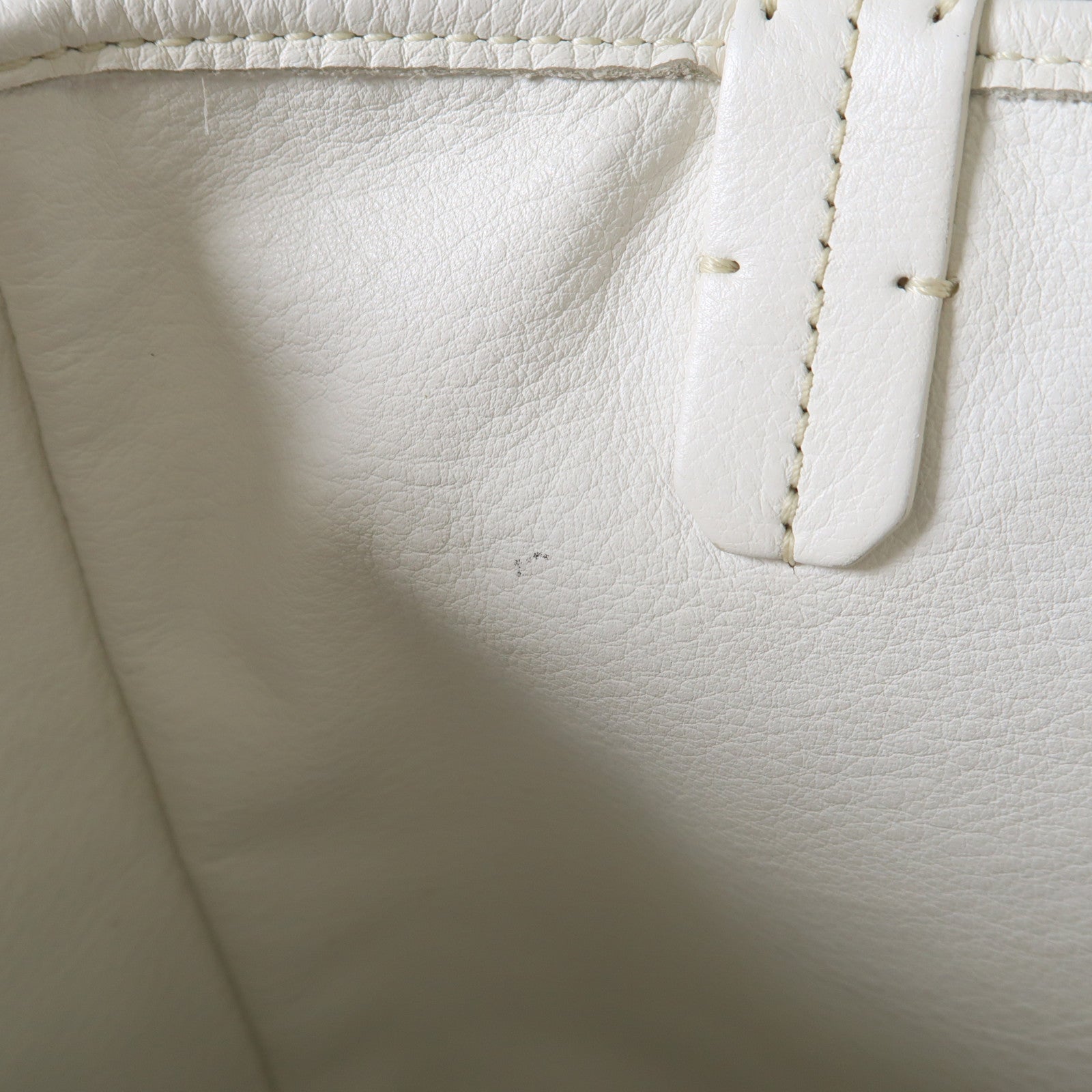 GOYARD 【激減優惠】塗層帆布Mini Anjou手挽袋白色