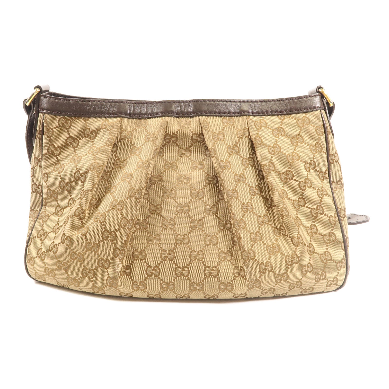 GUCCI 【激減優惠】帆布Shoulder Bag金扣肩背袋