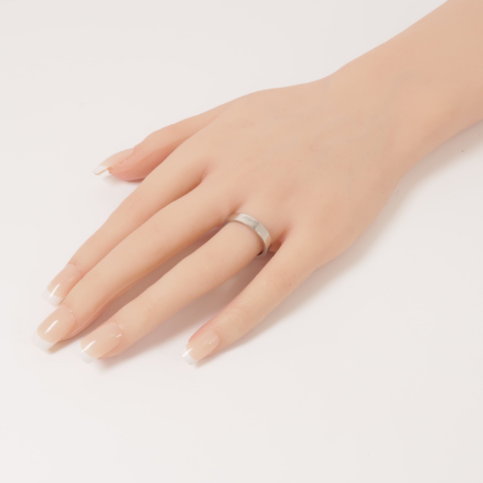 CARTIER PT950鉑金Ring戒指Cartier#55/US#7