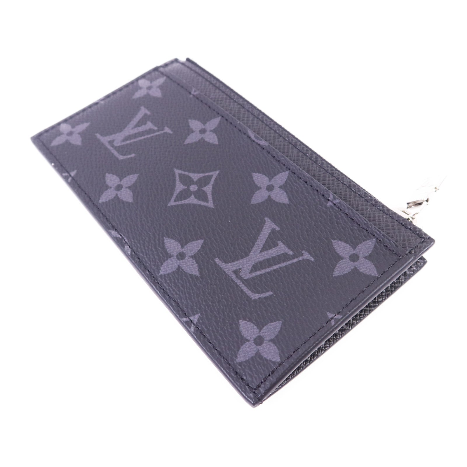 LOUIS VUITTON Taigarama Coin Card Holder銀扣零錢包/?片套