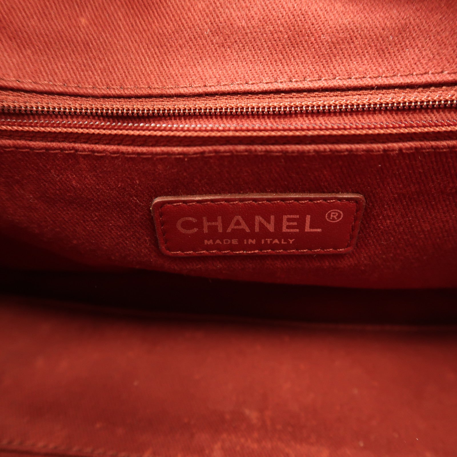 CHANEL 帆布Deauville Bowling Tote Bag銀扣手挽肩背兩用袋