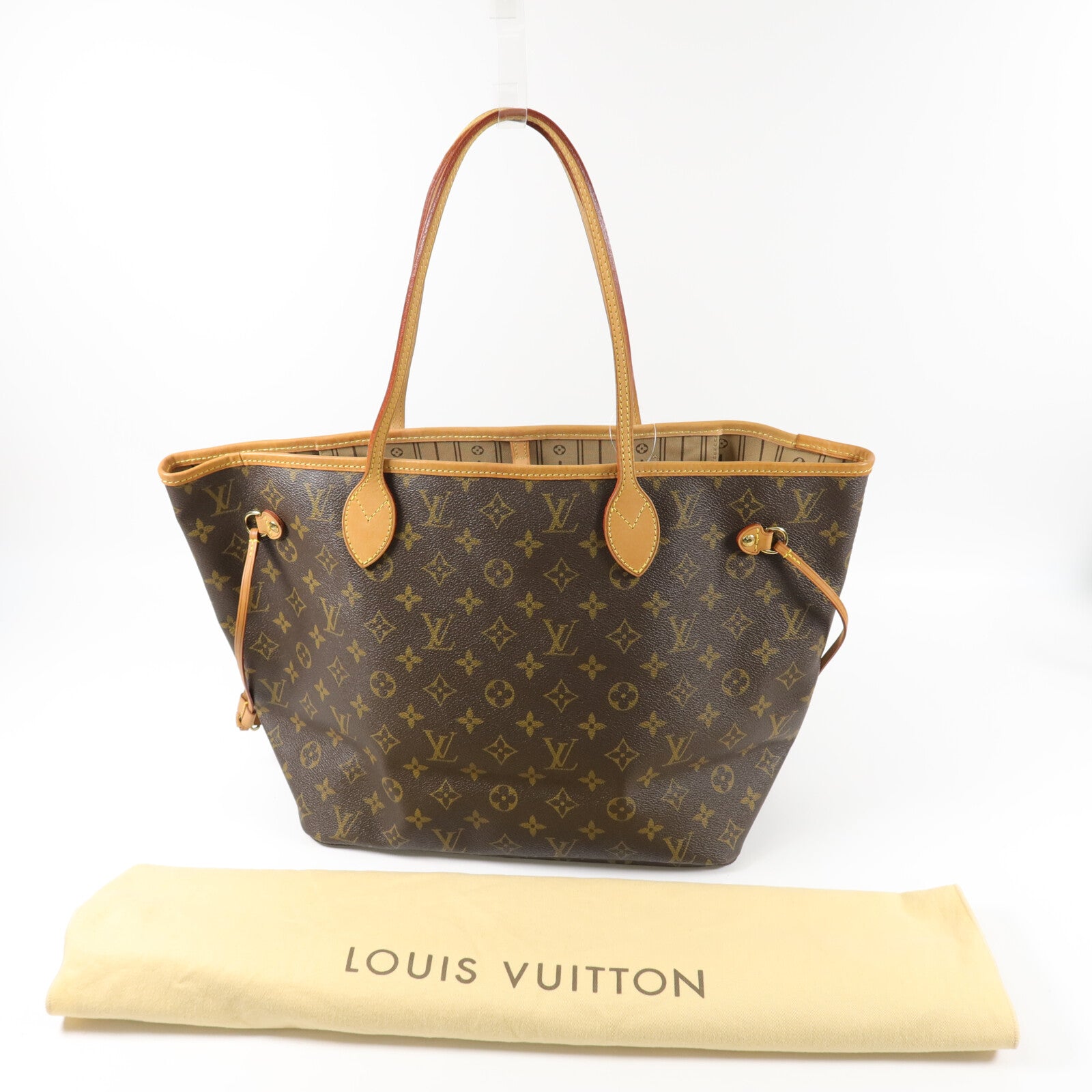 LOUIS VUITTON Monogram Neverfull MM手挽袋
