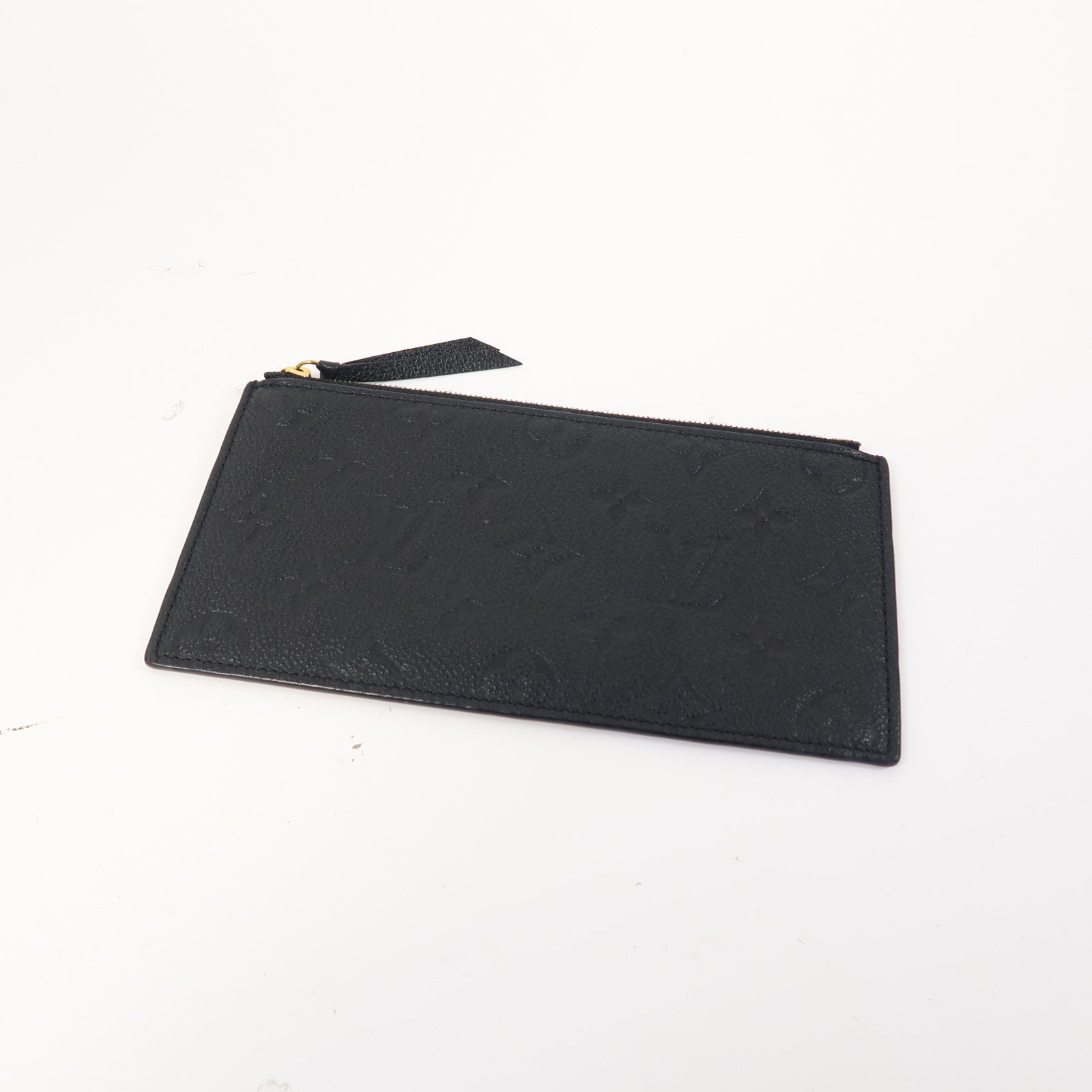 LOUIS VUITTON Monogram Empreinte Felicie Pochette金扣鏈帶肩背袋黑色