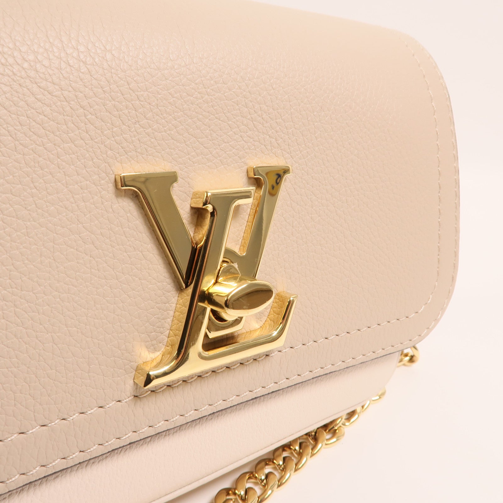 LOUIS VUITTON 【激減優惠】牛皮皮革Lockme Tender金扣手挽肩背兩用袋