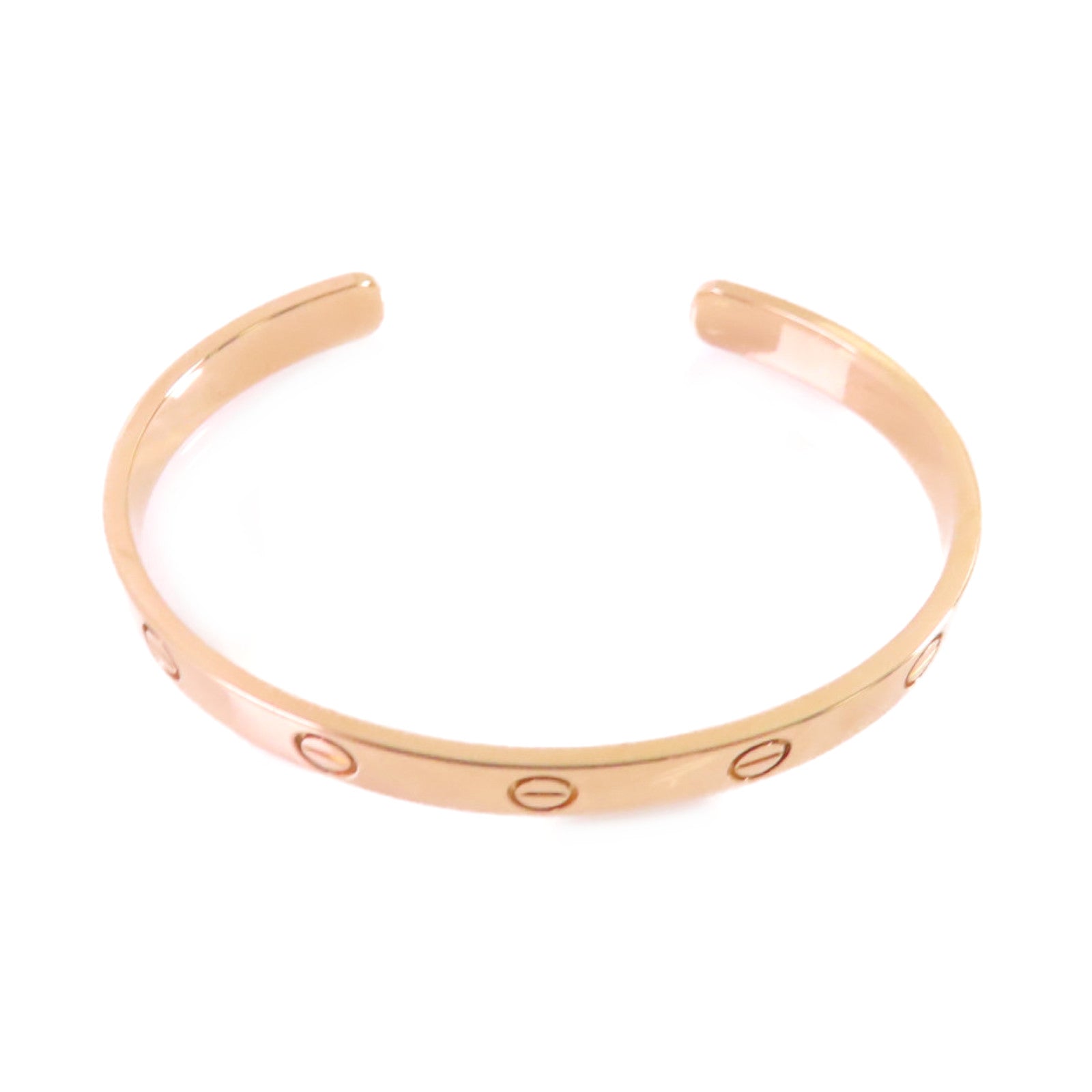 CARTIER 18K玫瑰金Love Bracelet手鐲