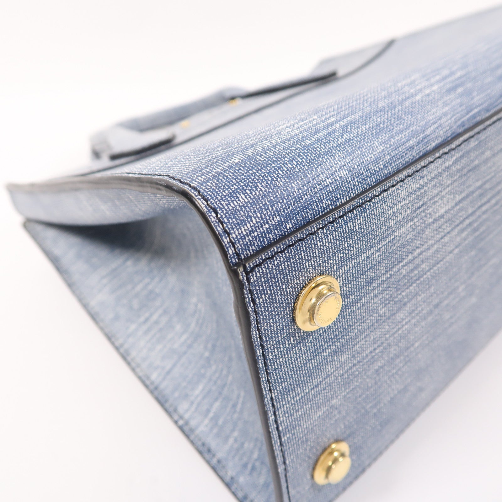 LOUIS VUITTON Epi City Steamer MM金扣手挽肩背兩用袋