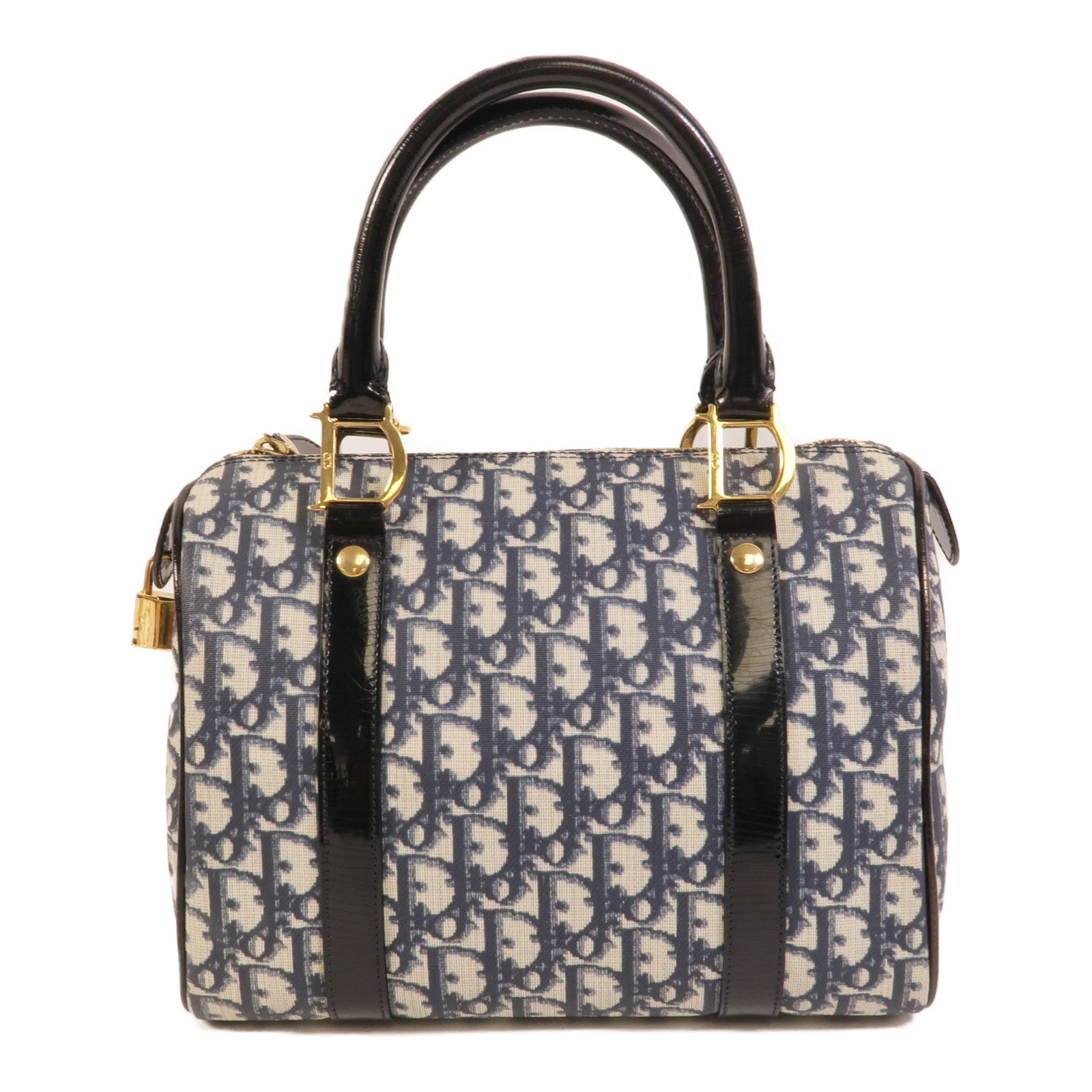 Dior 塗層帆布Vintage Boston Bag手挽袋
