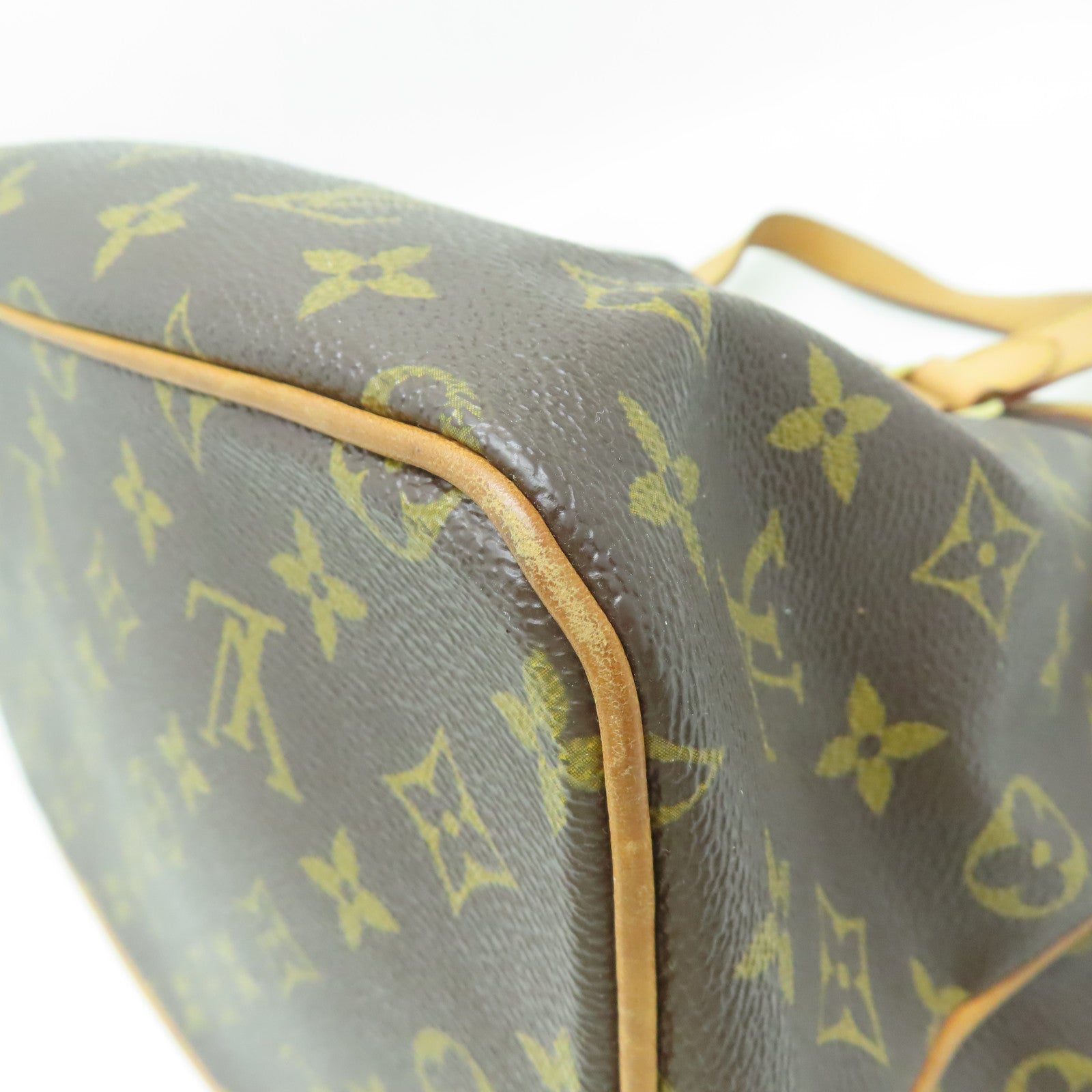LOUIS VUITTON Monogram Palermo PM金扣手挽肩背兩用袋啡色