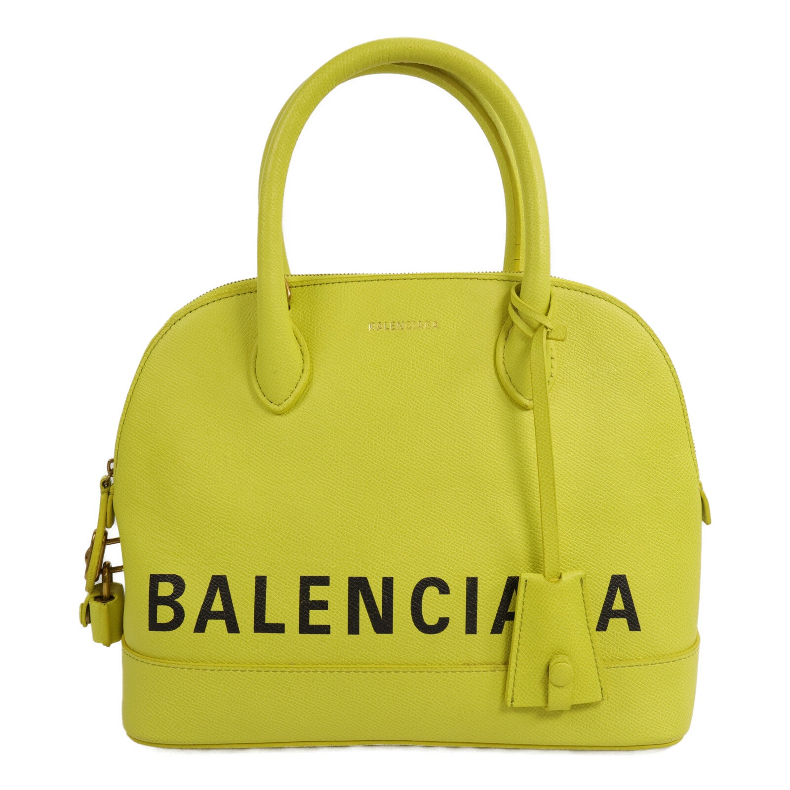 BALENCIAGA 牛皮皮革Ville Top Handle Small手挽袋