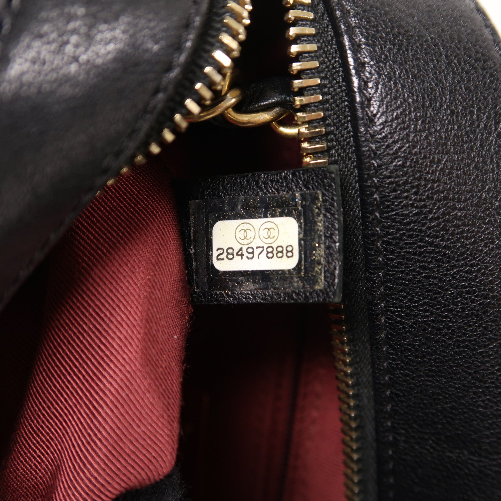 CHANEL 牛皮皮革Chanel 19 Camera金扣鏈帶肩背袋
