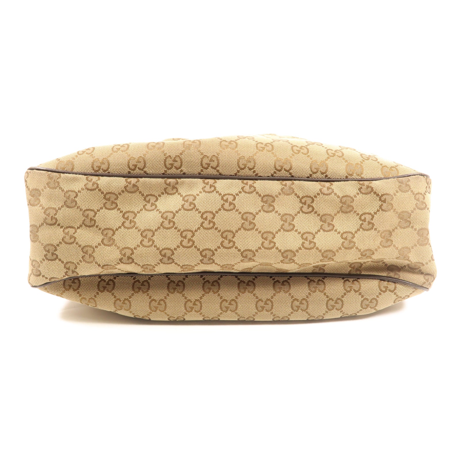 GUCCI 帆布Shoulder Bag金扣肩背袋