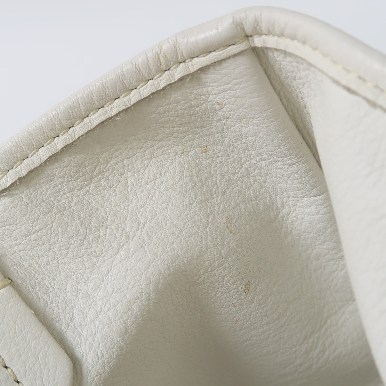 GOYARD 【激減優惠】塗層帆布Mini Anjou手挽袋白色