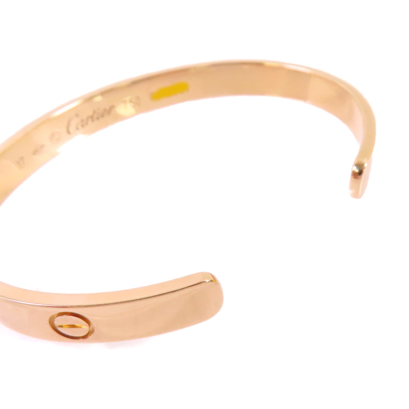 CARTIER 18K玫瑰金Love Bracelet手鐲