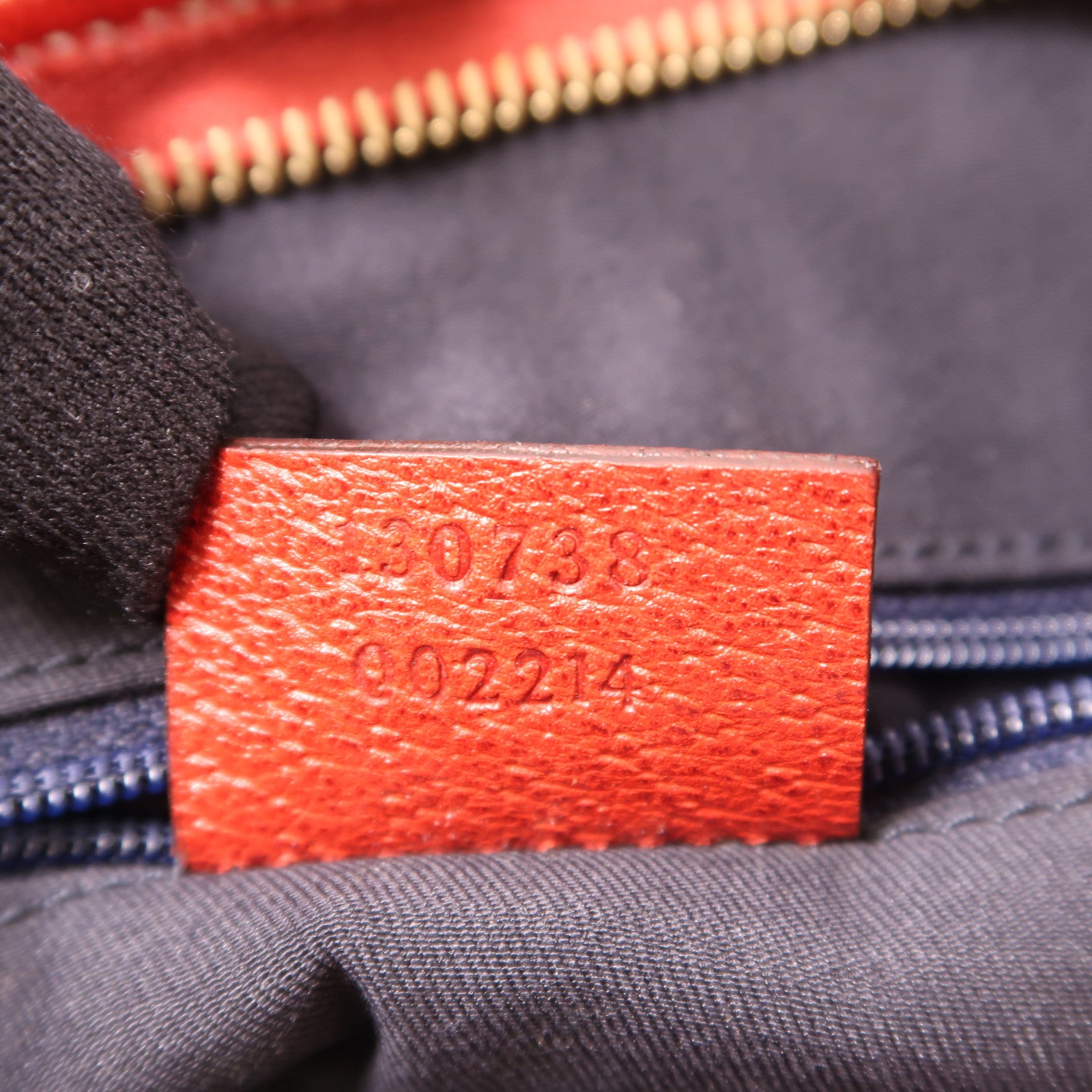 GUCCI 帆布/皮革Shoulder Bag金扣肩背袋灰色/紅色