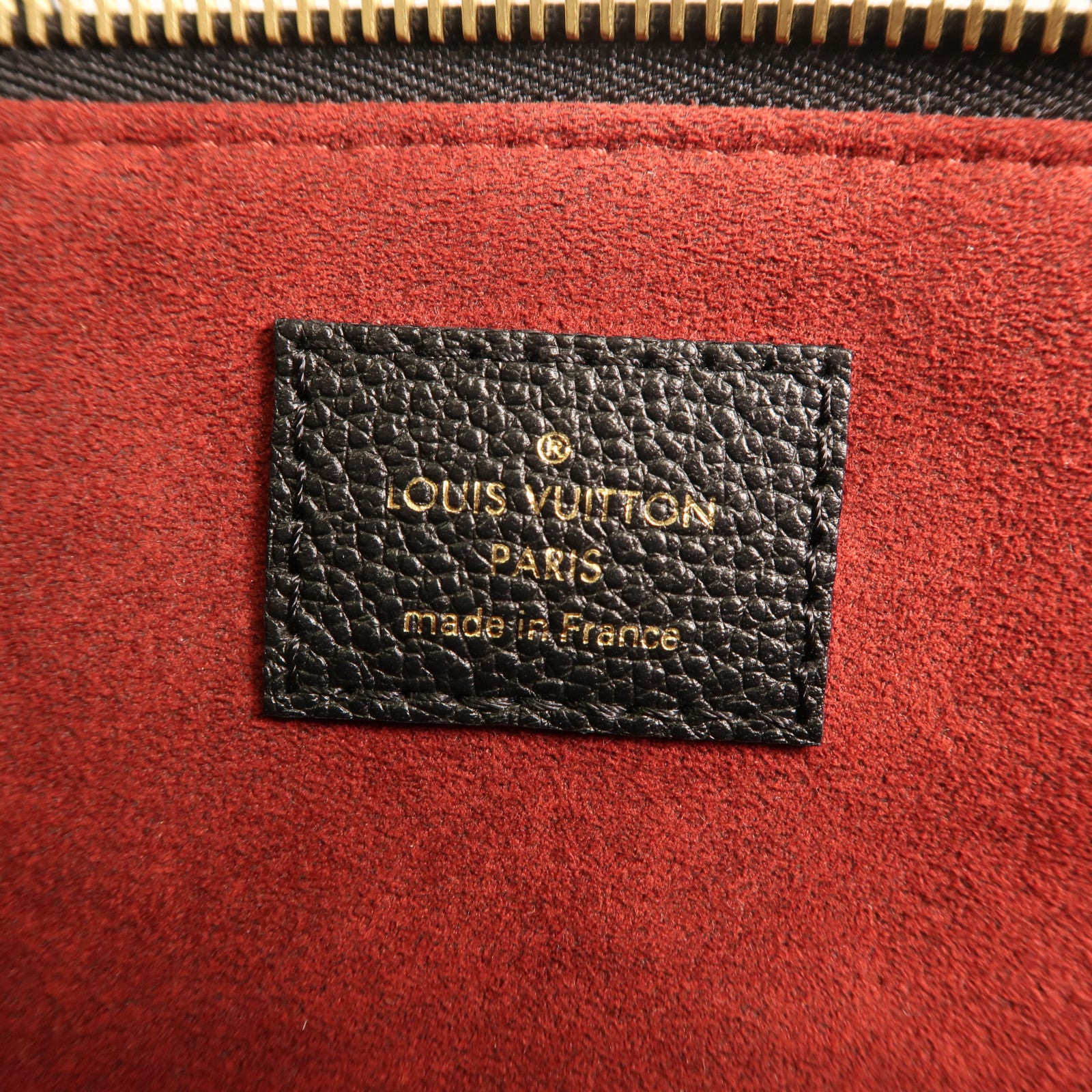 LOUIS VUITTON Monogram Empreinte Petit Palais金扣手挽肩背兩用袋