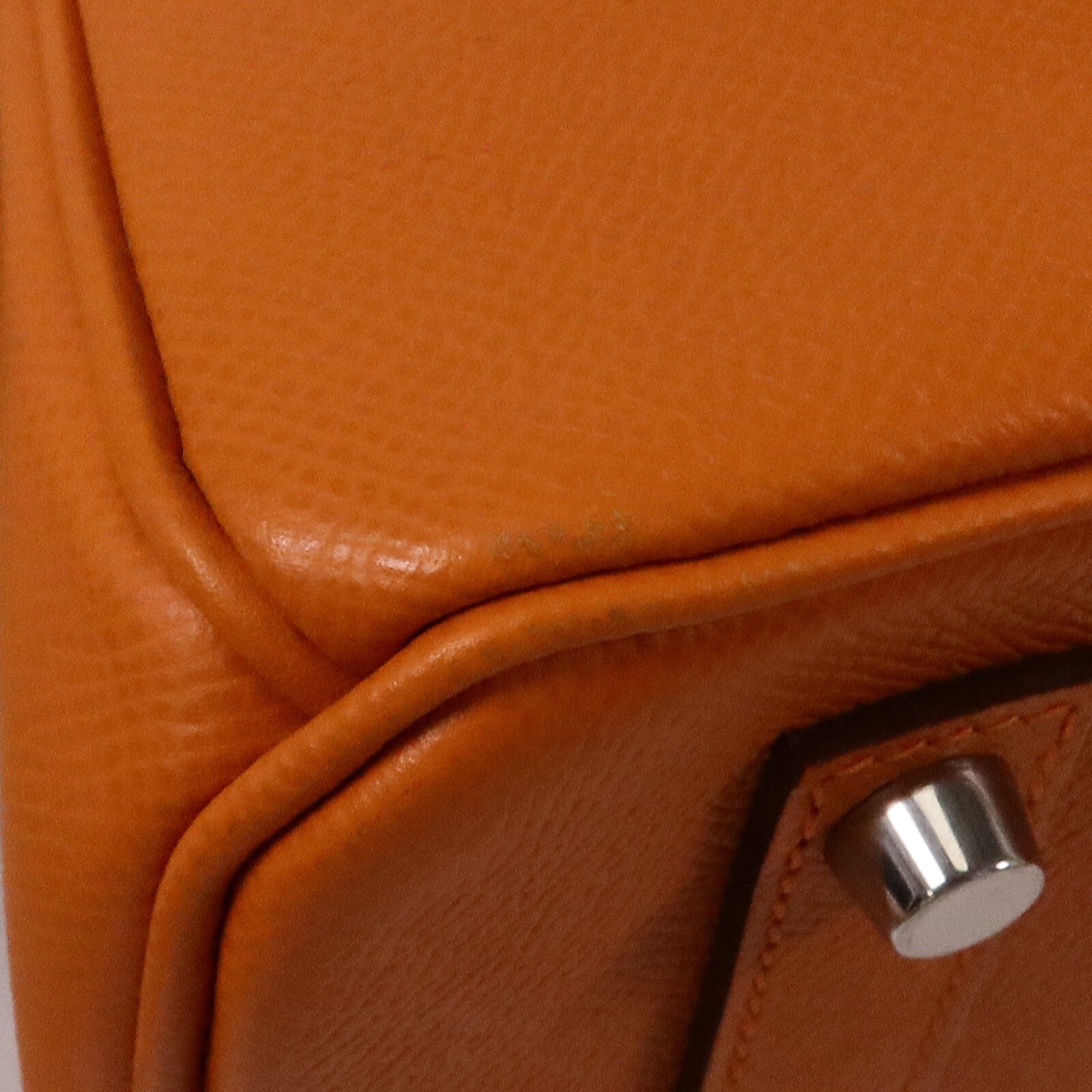 HERMES Epsom皮革Birkin 35手挽袋Orange