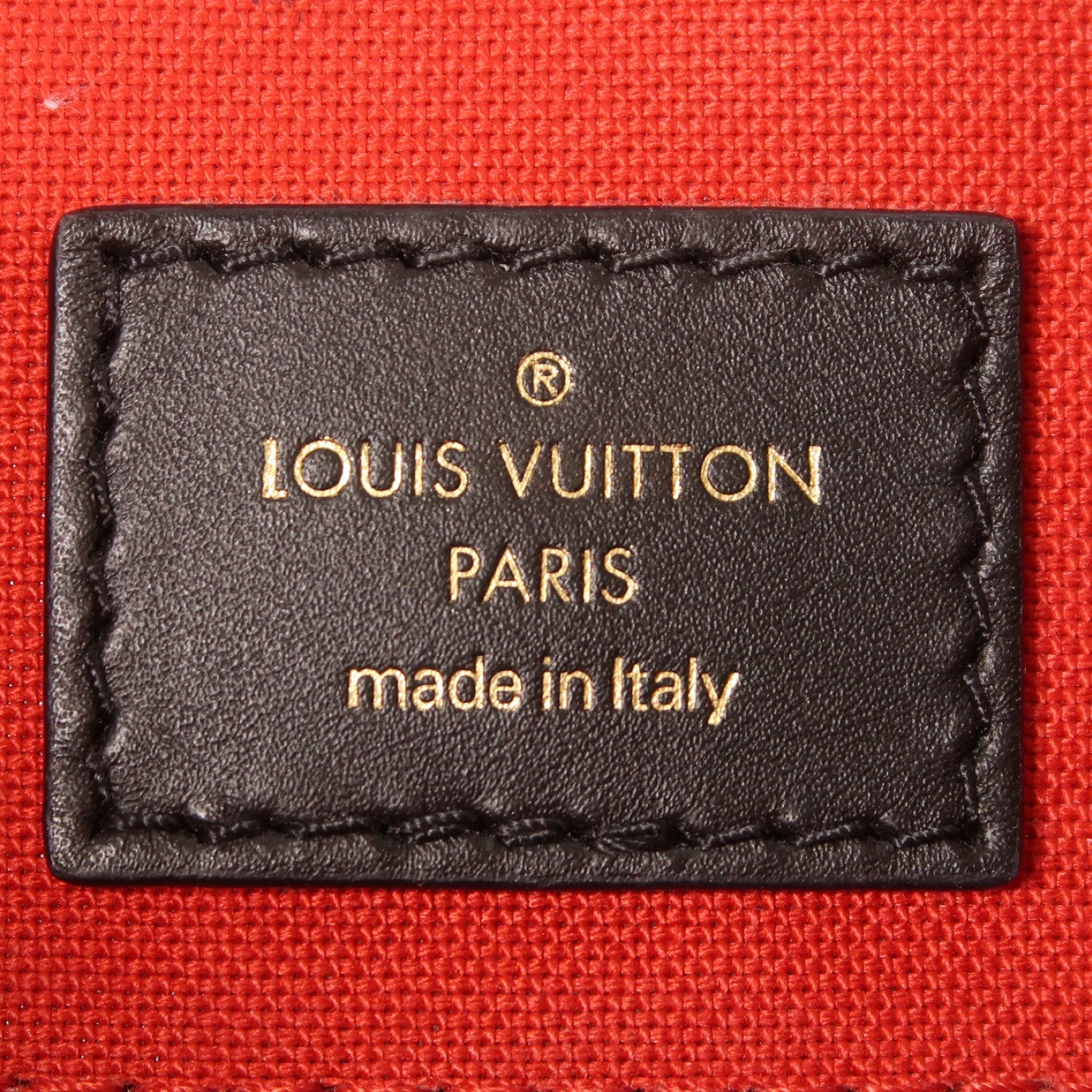 LOUIS VUITTON Monogram On The Go MM金扣手挽肩背兩用袋棕色