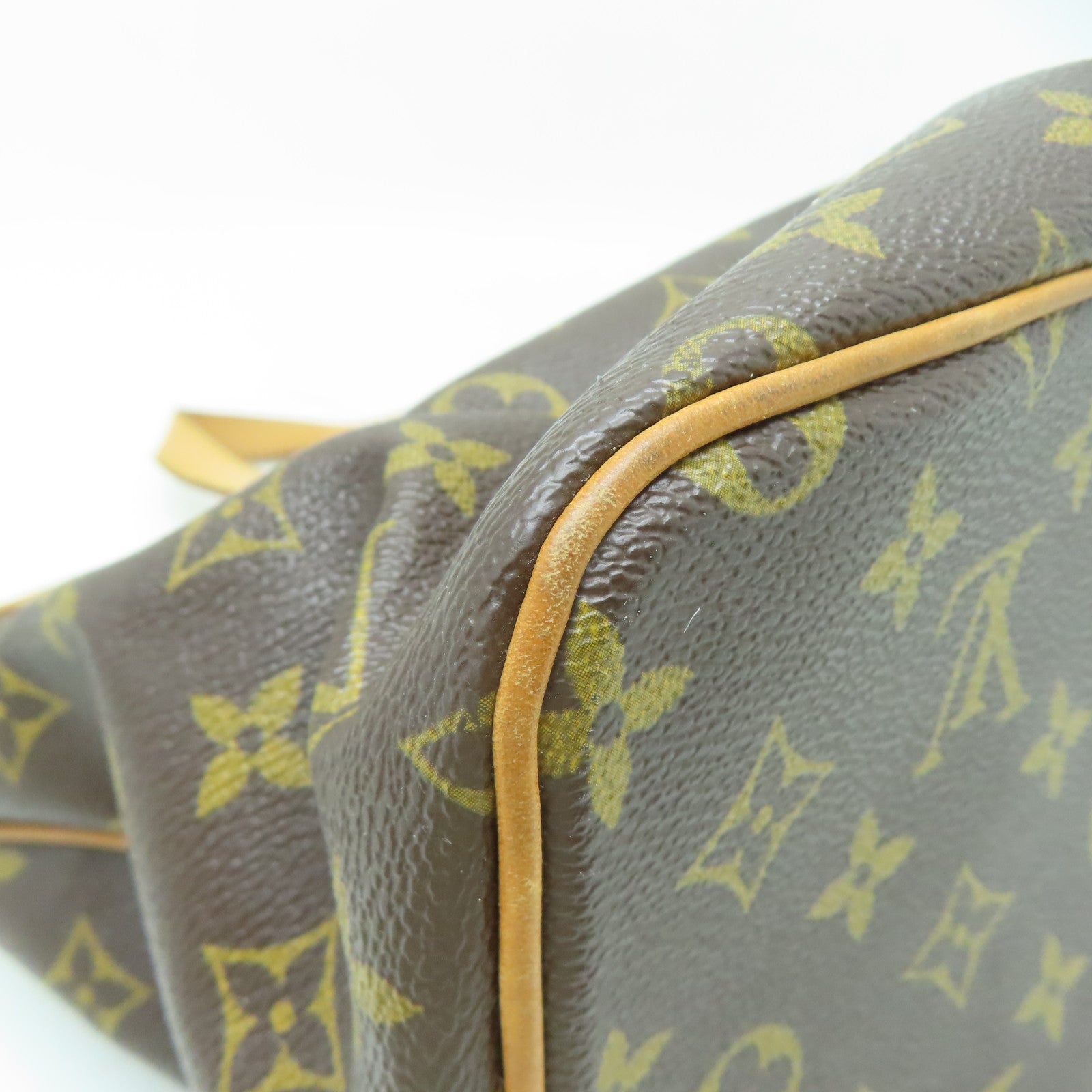 LOUIS VUITTON Monogram Palermo PM金扣手挽肩背兩用袋啡色
