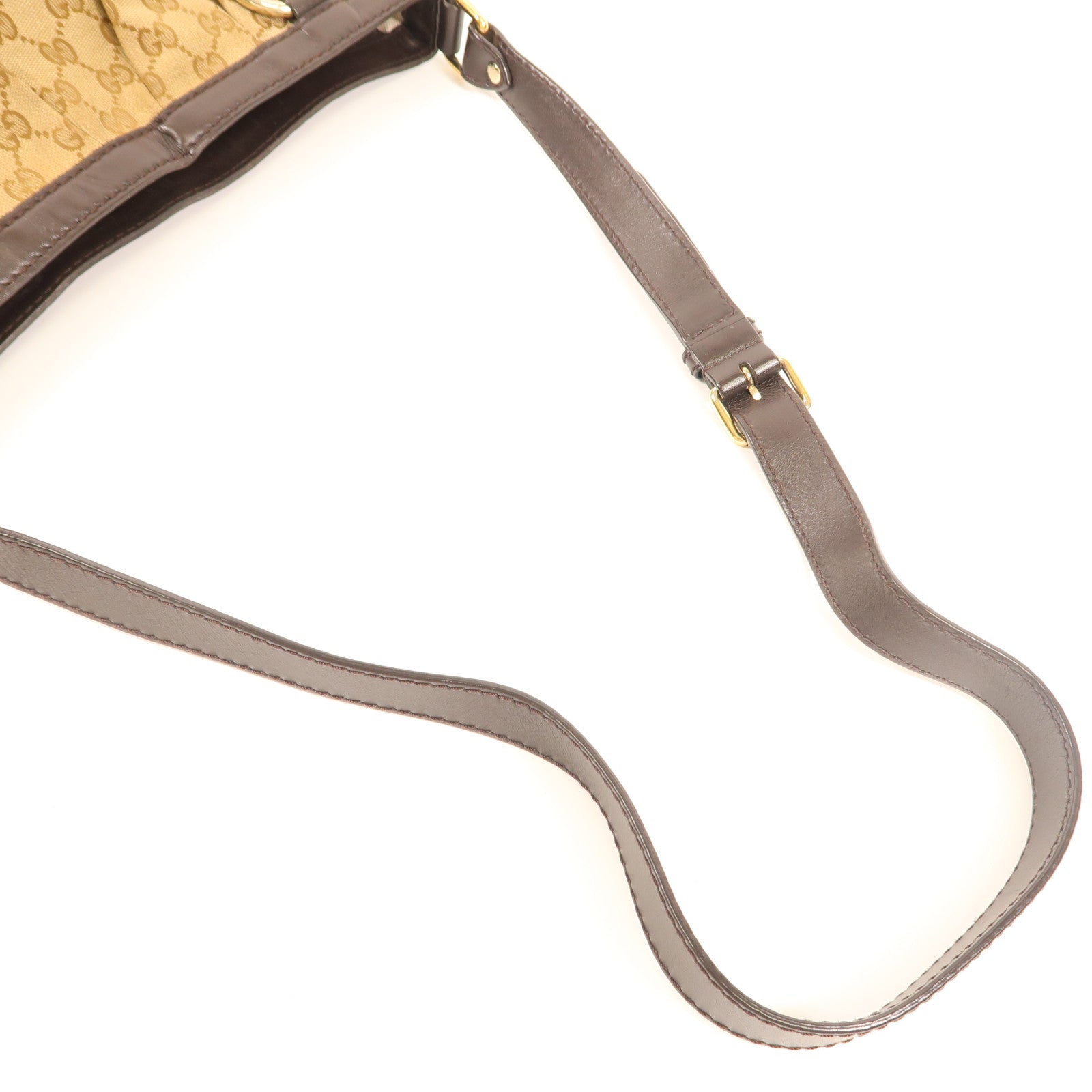 GUCCI 【激減優惠】帆布Shoulder Bag金扣肩背袋