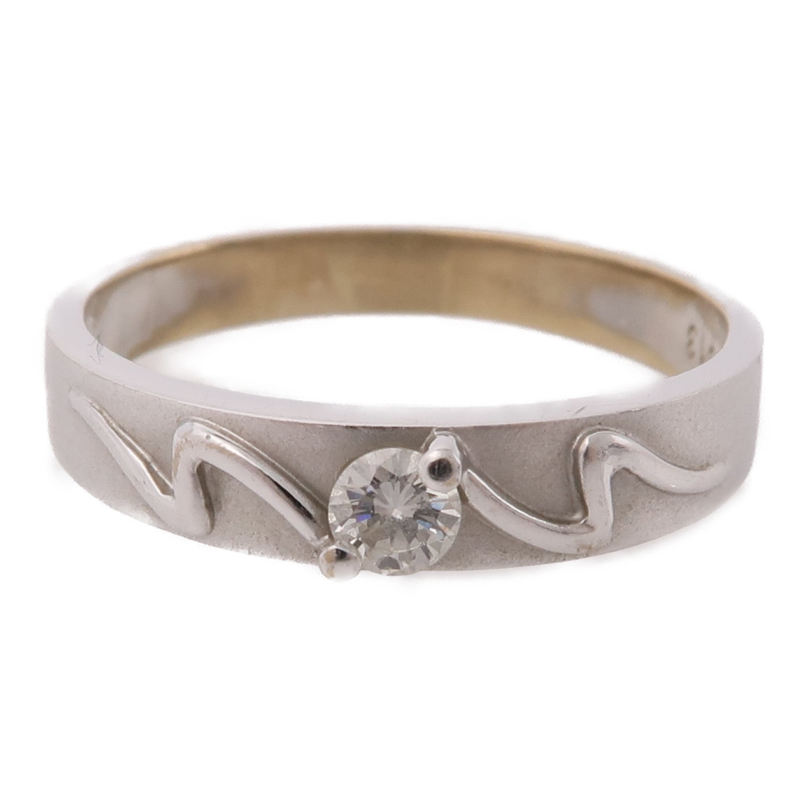 JEWELRY 18K白金Diamond Ring鑽石戒指US#9
