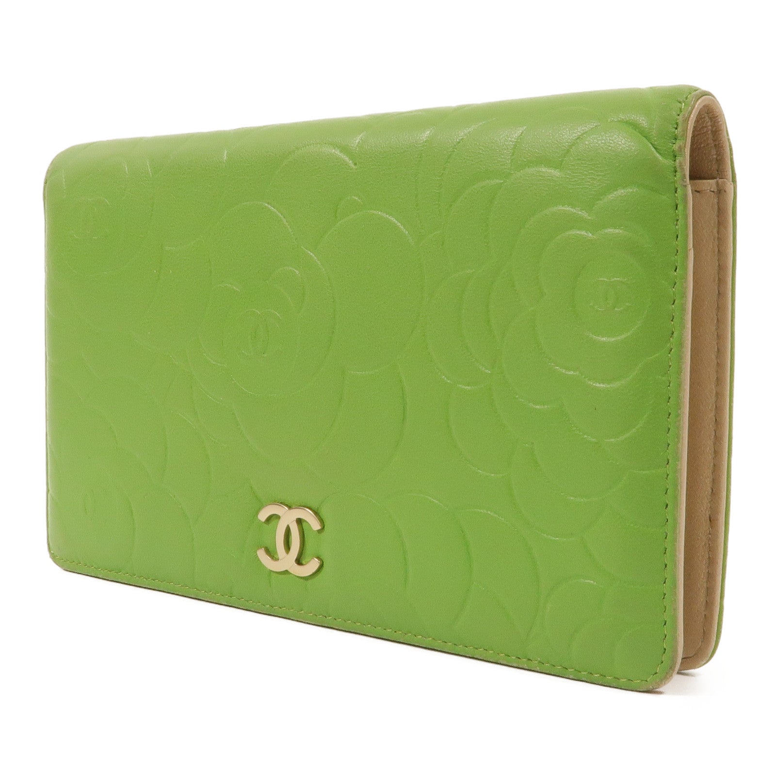 CHANEL 羊皮皮革Long Wallet長錢包