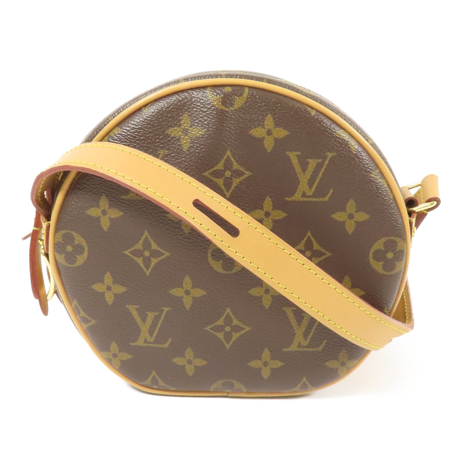 LOUIS VUITTON LV GHW Boite Chapeau Souple PM Shoulder Bag M45578 Monogram Brown