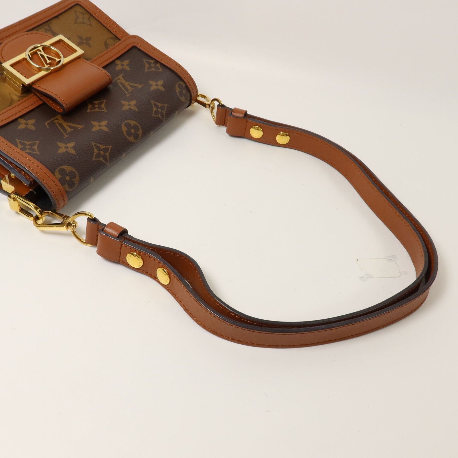 LOUIS VUITTON Monogram Reverse Mini Dauphine肩背袋