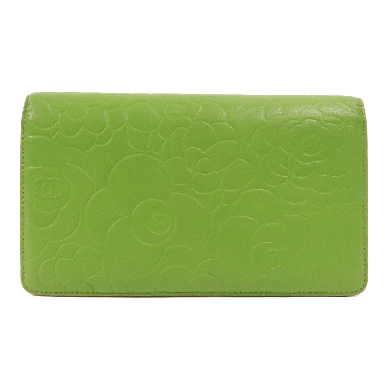 CHANEL 羊皮皮革Long Wallet長錢包