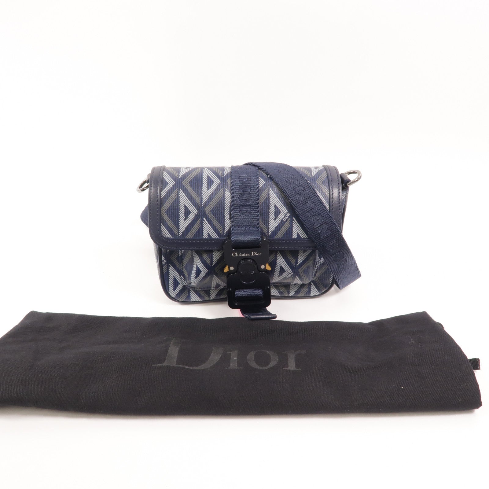 Dior 塗層帆布Hit The Road肩背袋