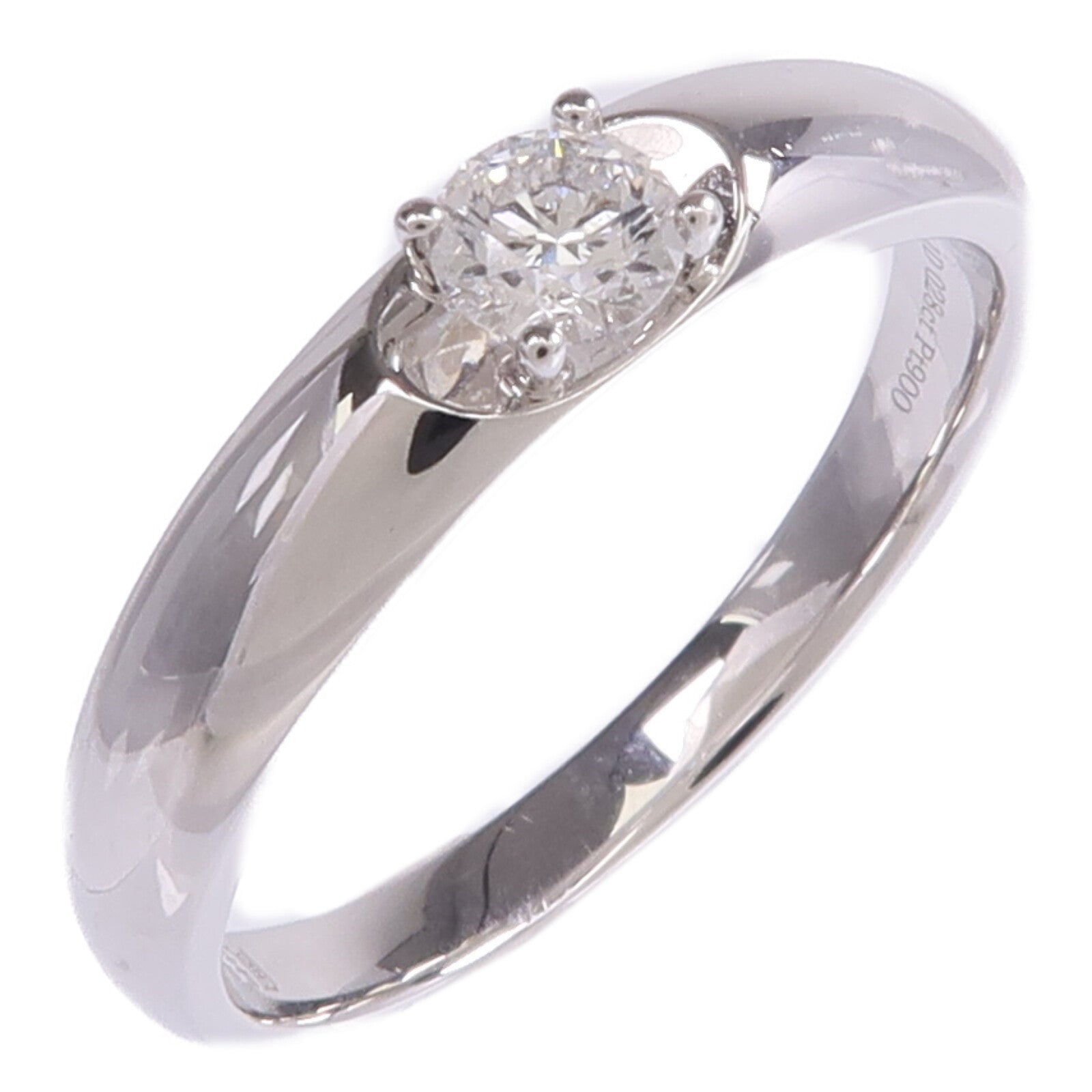 JEWELRY 【激減優惠】PT900鉑金Diamond Ring鑽石戒指US#8.5
