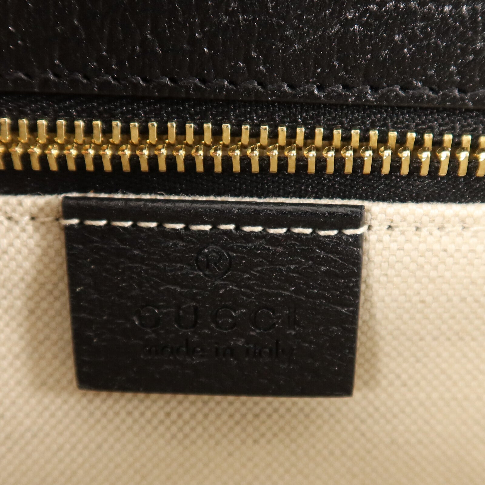GUCCI GG帆布Horsebit 1955金扣肩背袋