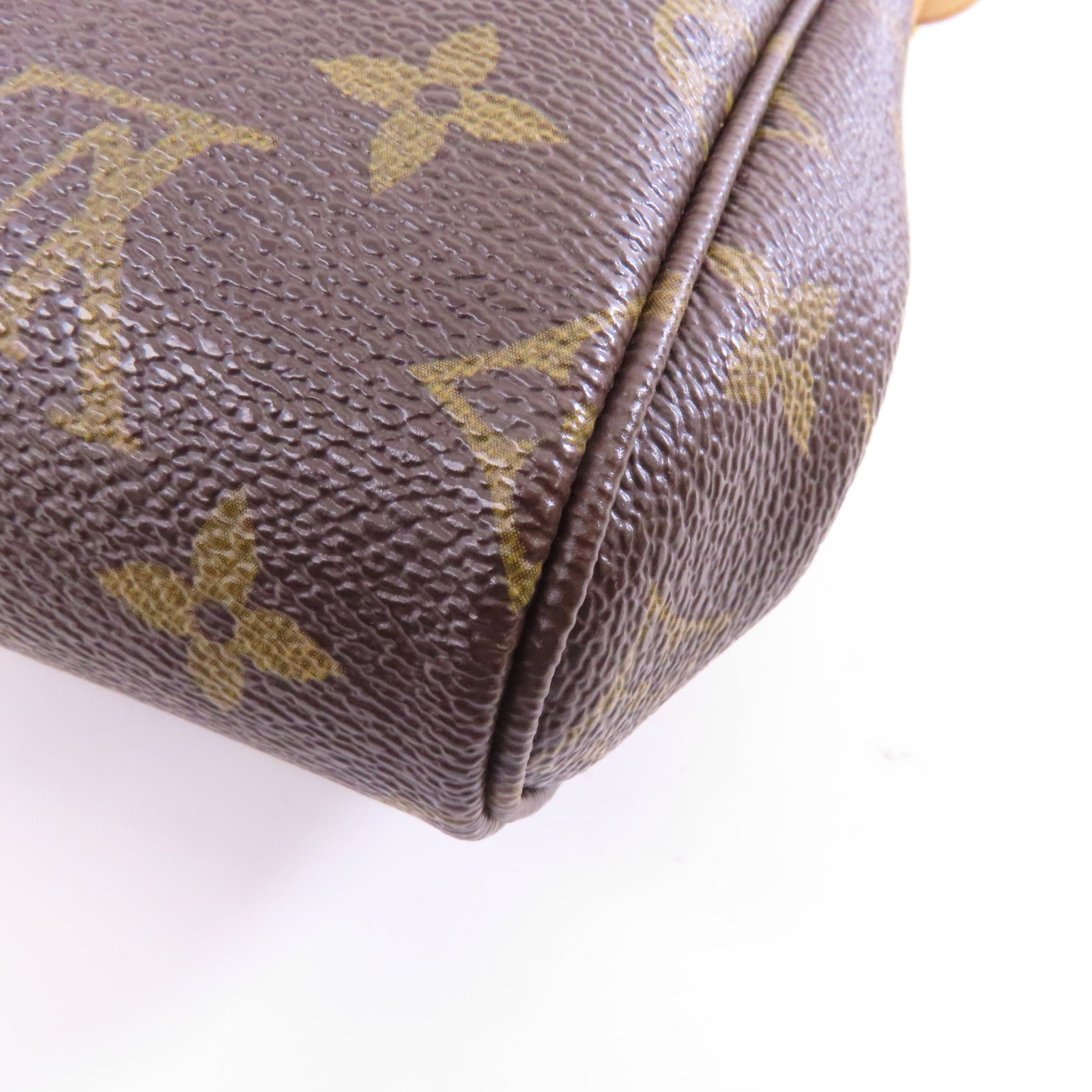 LOUIS VUITTON Monogram Faveorite MM金扣手挽肩背兩用袋棕色
