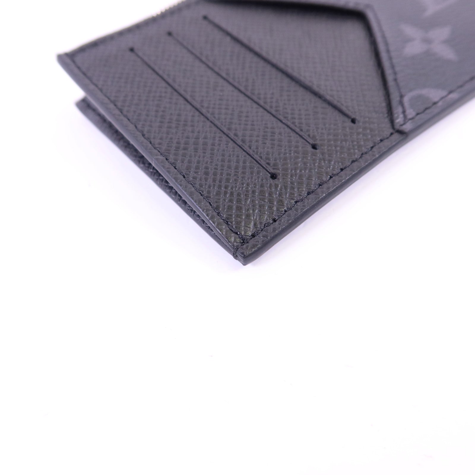 LOUIS VUITTON Taigarama Coin Card Holder銀扣零錢包/?片套