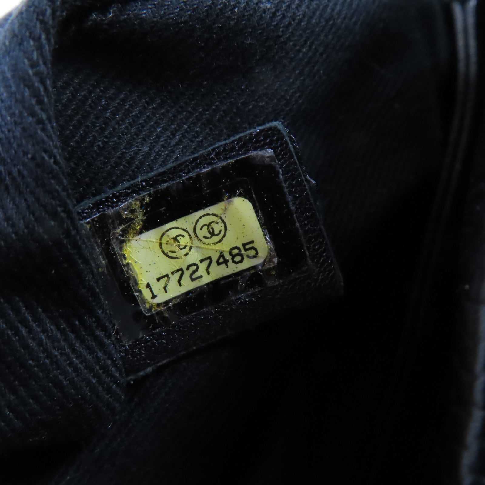 CHANEL 菱格牛皮皮革Chain Shoulder Bag銀扣鏈帶肩背袋黑色