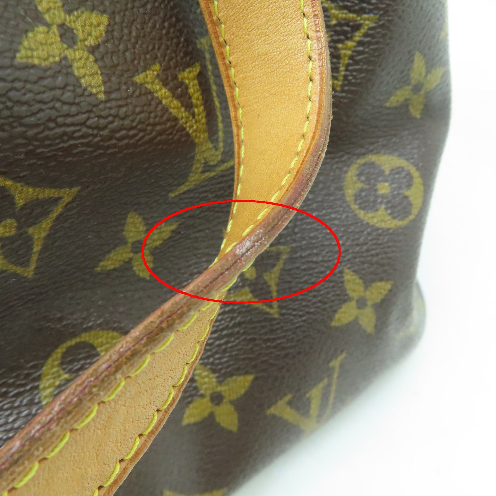 LOUIS VUITTON Monogram Palermo PM金扣手挽肩背兩用袋啡色