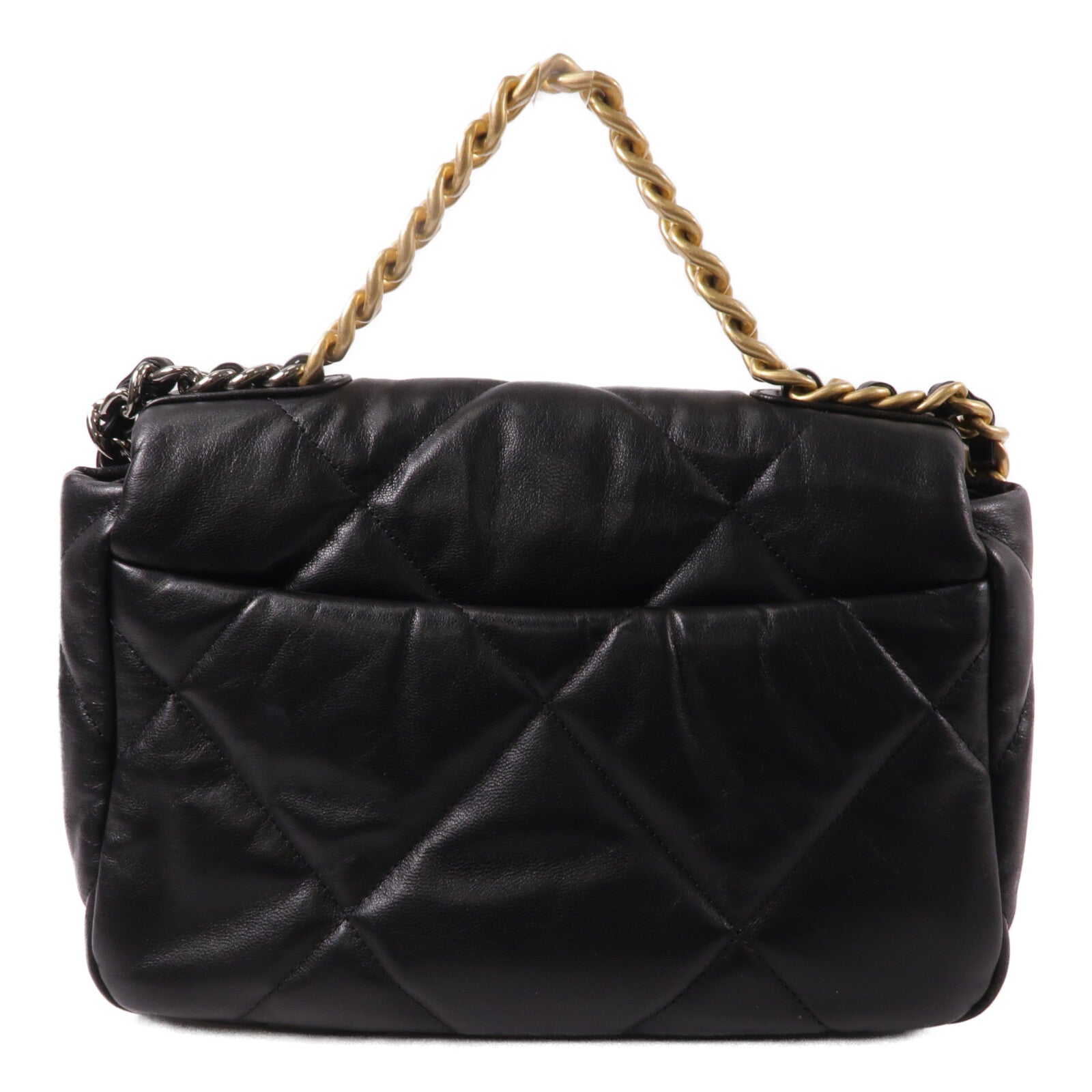 CHANEL 羊皮皮革Chanel 19 Small鏈帶肩背袋