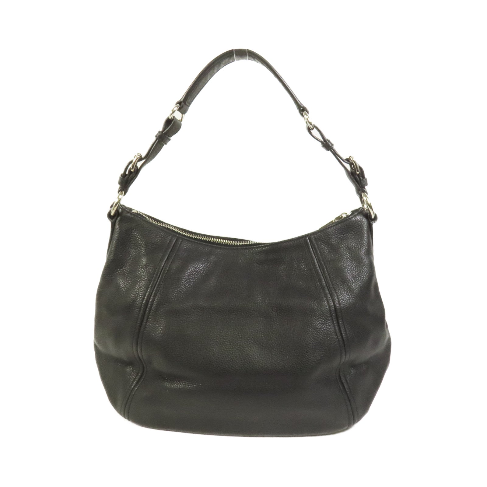 PRADA 牛皮皮革Shoulder Bag銀扣肩背袋