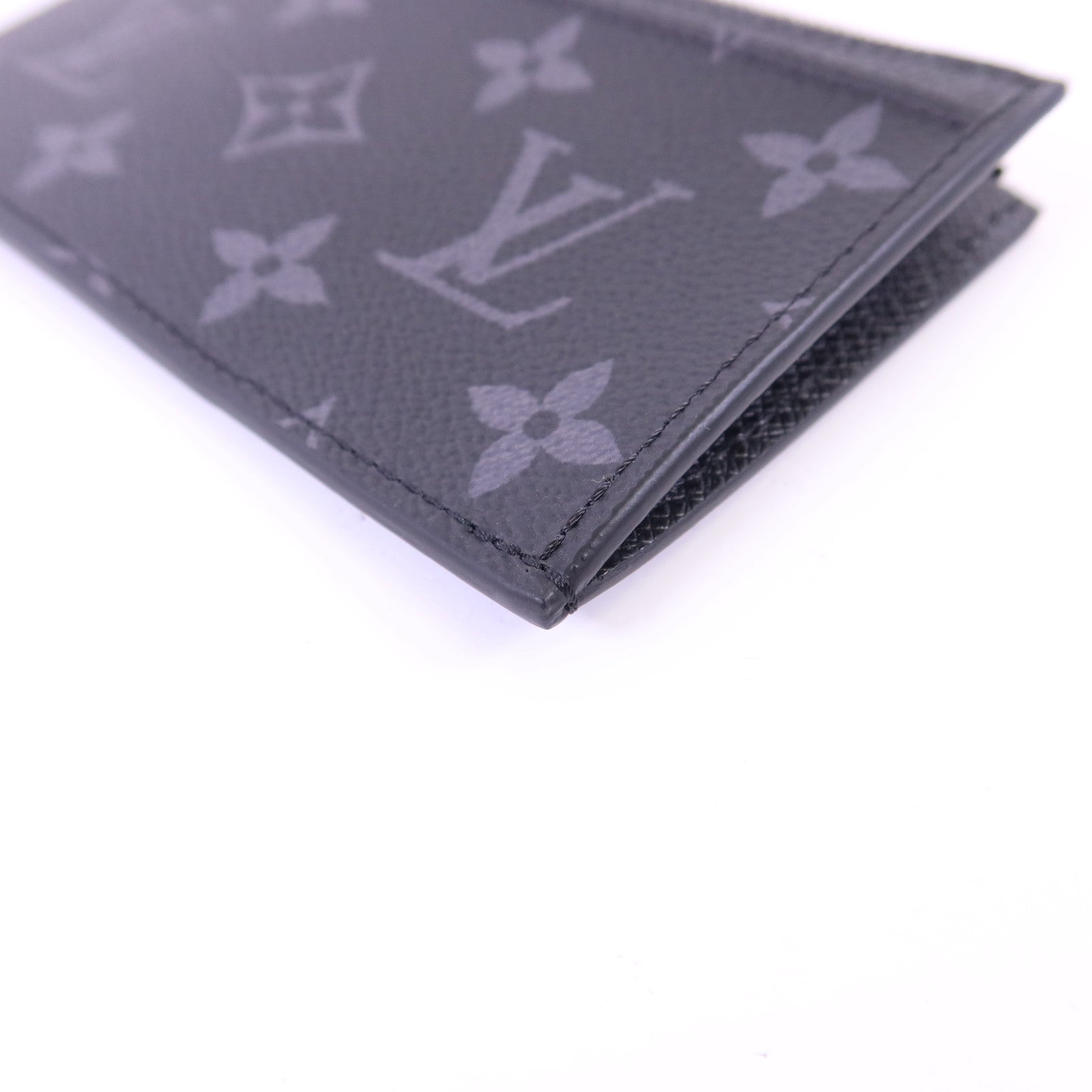 LOUIS VUITTON Taigarama Coin Card Holder銀扣零錢包/?片套
