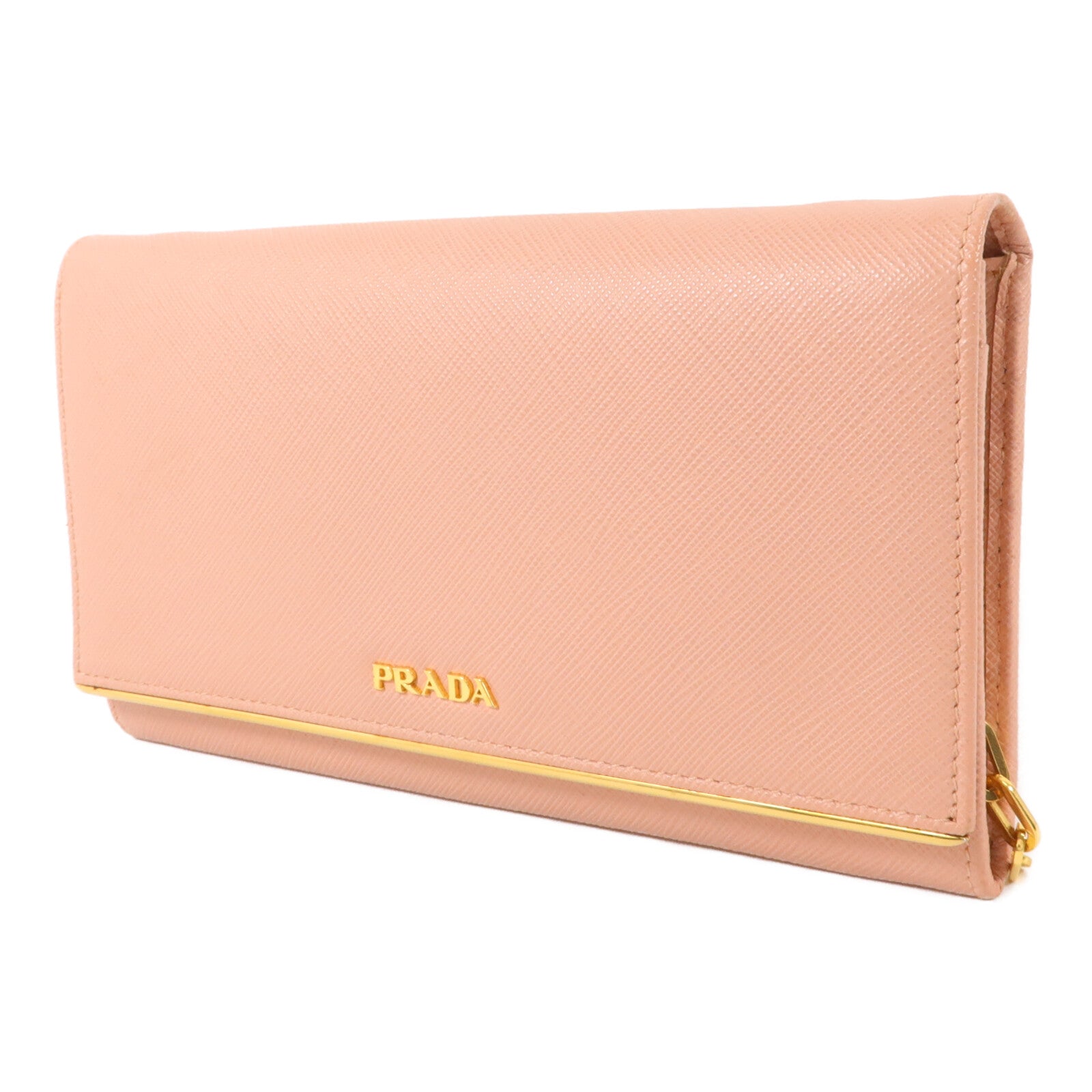 PRADA Saffiano皮革Wallet On Chain鏈帶肩背袋