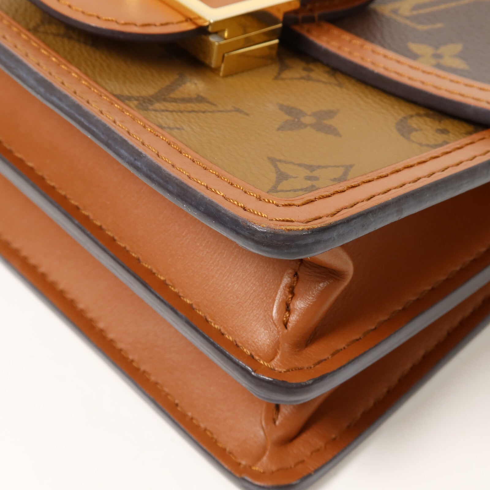 LOUIS VUITTON Monogram Reverse Mini Dauphine肩背袋