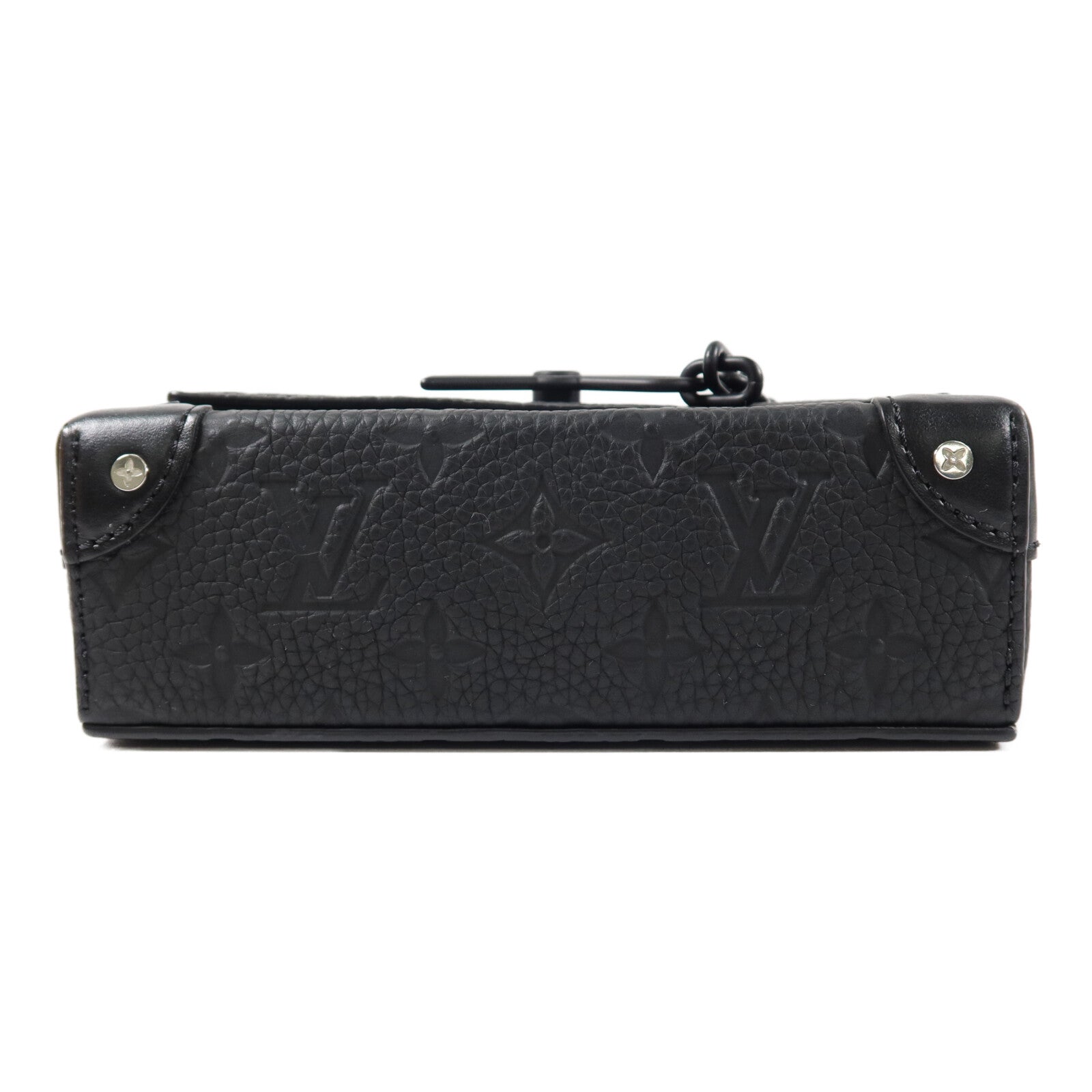 LOUIS VUITTON Monogram Taurillon Steamer Wearable Wallet扣肩背袋