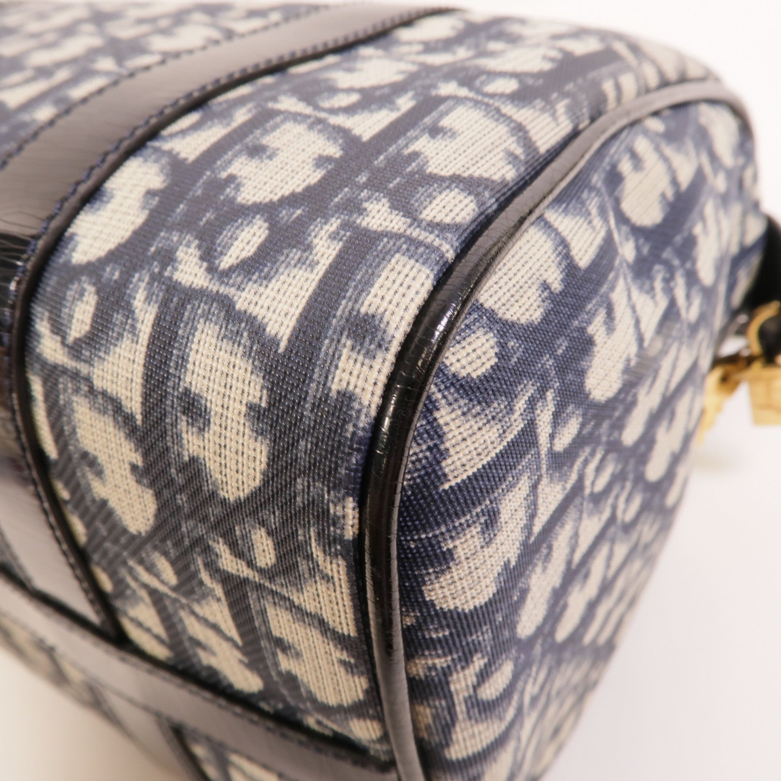 Dior 塗層帆布Vintage Boston Bag手挽袋