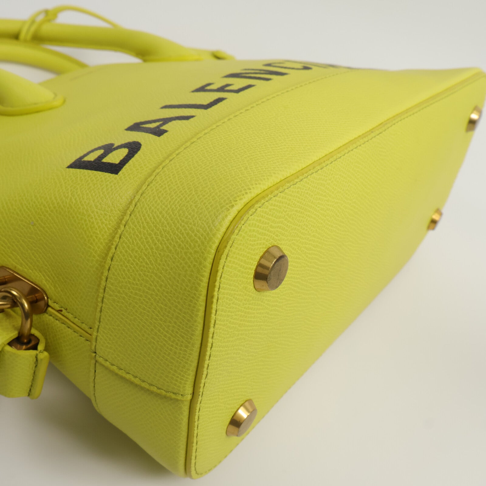BALENCIAGA 牛皮皮革Ville Top Handle Small手挽袋