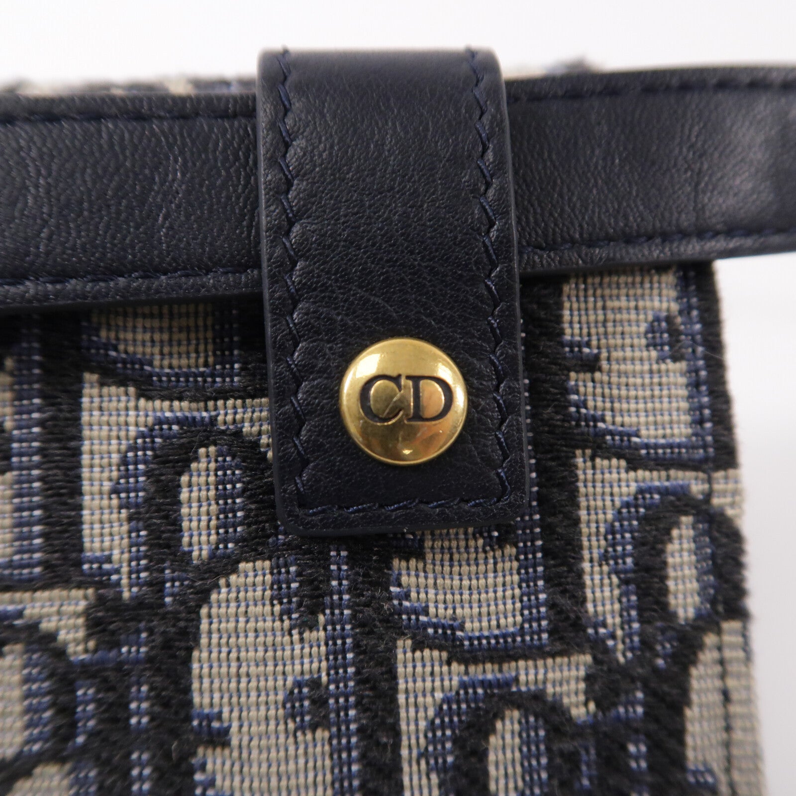 Dior 帆布Oblique Saddle Belt Bag腰包