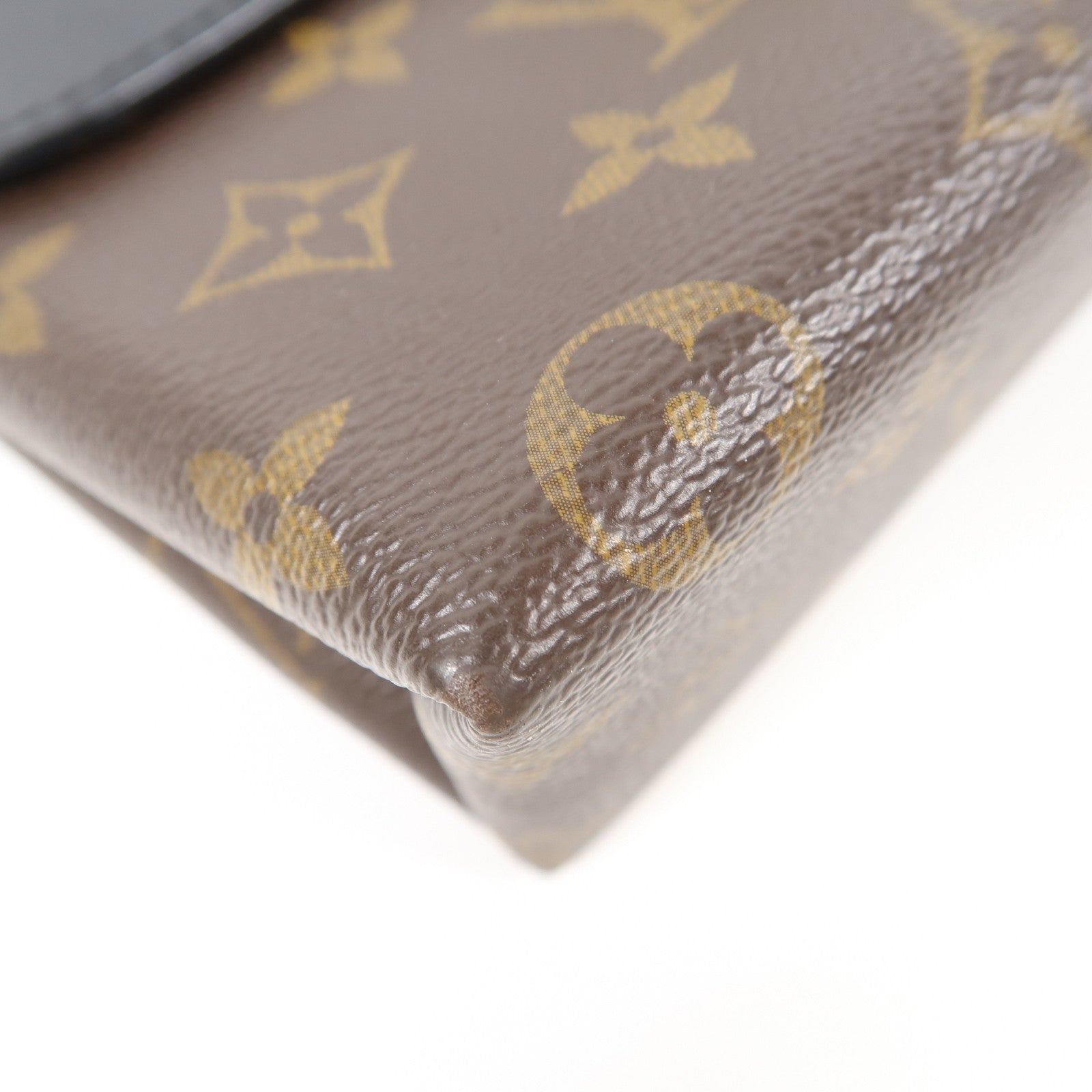 LOUIS VUITTON Monogram Locky BB金扣手挽肩背兩用袋啡色/黑色