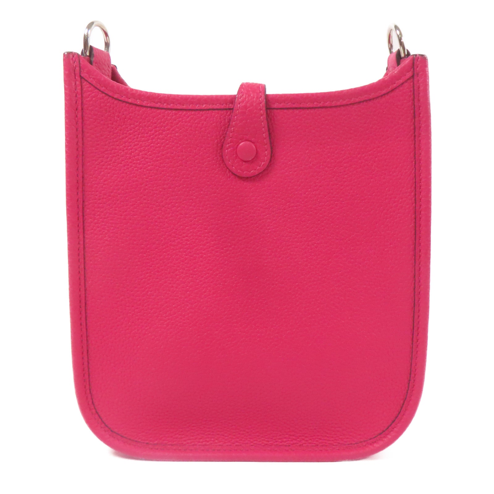 HERMES Clemence皮革Evelyne TPM銀扣肩背袋