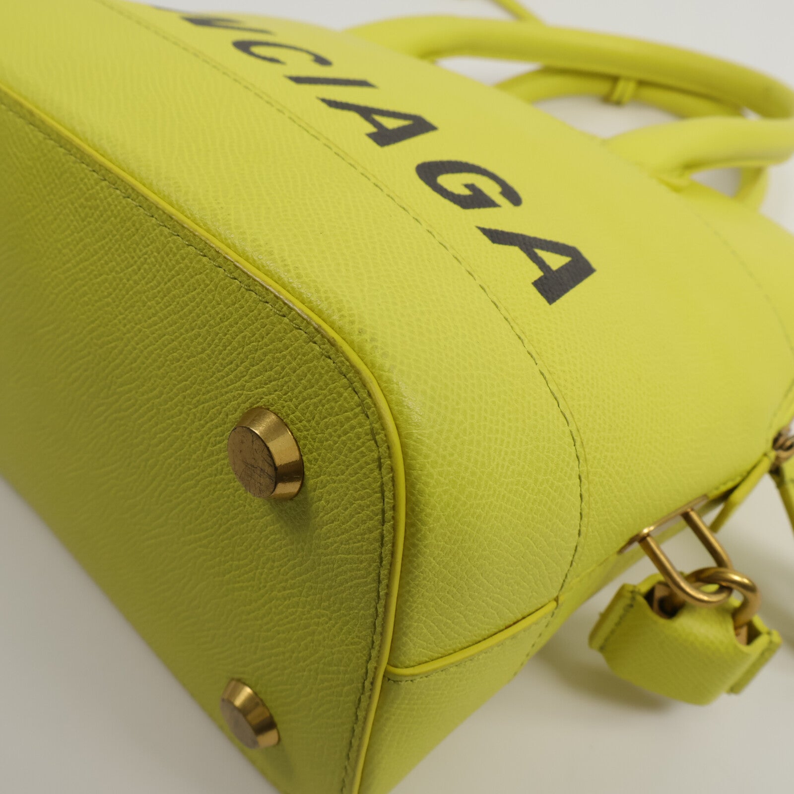 BALENCIAGA 牛皮皮革Ville Top Handle Small手挽袋