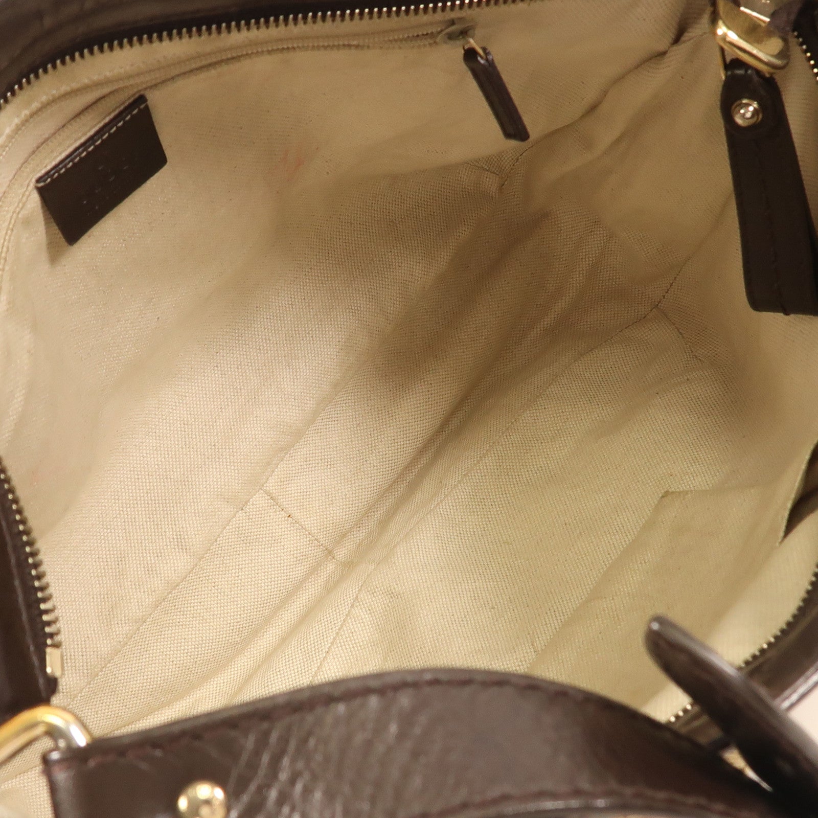 GUCCI 帆布Shoulder Bag金扣肩背袋