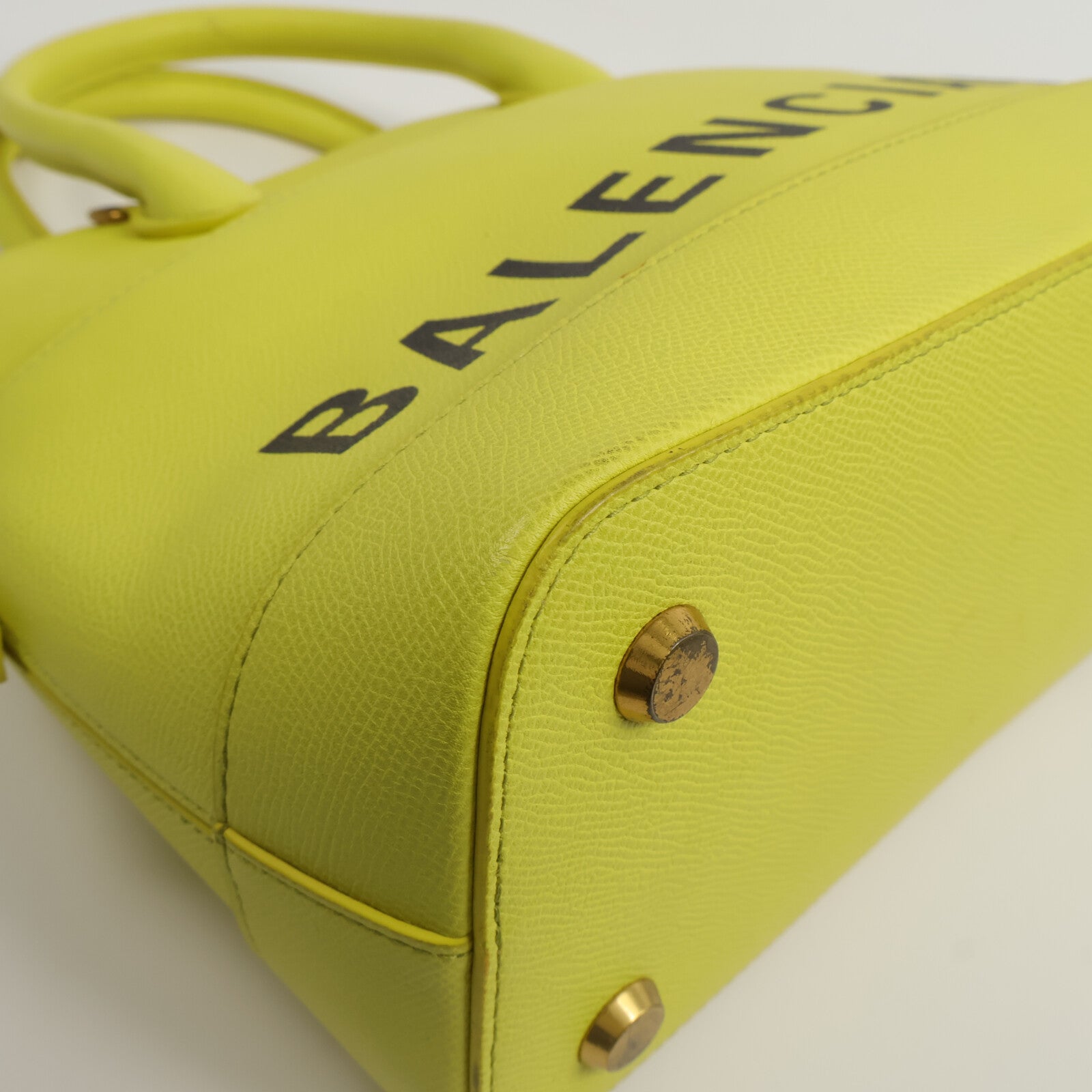 BALENCIAGA 牛皮皮革Ville Top Handle Small手挽袋